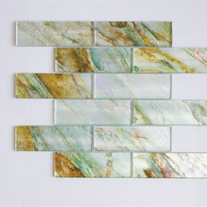 Glitter Glass Mosaic Tile for Bathroom Wall Decoration Tiles Swimming pool Thailand Factory Wholesaler