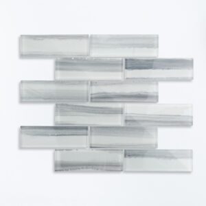 Marble Rectangle Glass Mosaic Tile for Kitchen Bathroom Wall Decoration Tiles Factory Wholesale