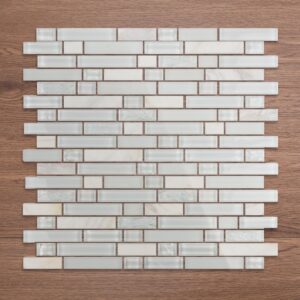 Rectangle Glass Mosaic Tile Kitchen Bathroom Wall Decoration Tiles Factory Wholesale