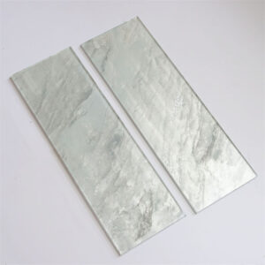White Marble Glitter Glass Mosaic Tile Kitchen Bathroom Wall Tiles Decoration Thailand Factory